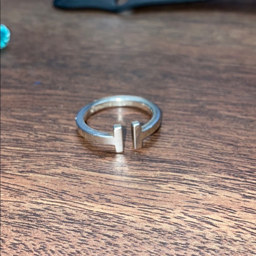 Tiffany & Co Tiffany T Sterling Silver Ring